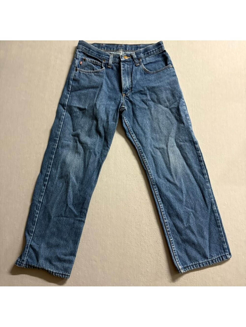 Red Kap Work Jeans Mens 29x30 Blue Denim Straight Leg 100% Cotton PD60PW5